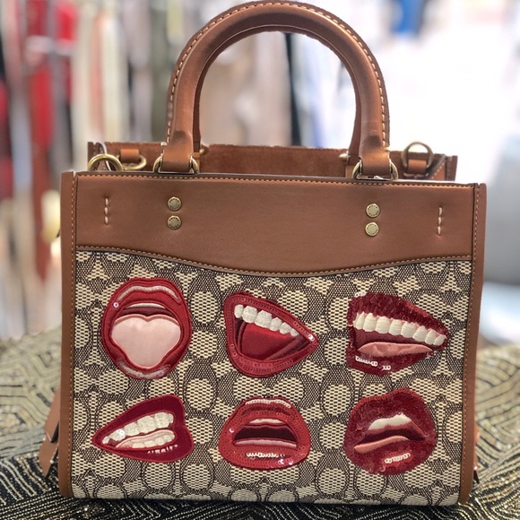 Coach X Tom‎ Wesselmann Rogue 25 In Signature Textile Jacquard no tag , - Picture 1 of 10